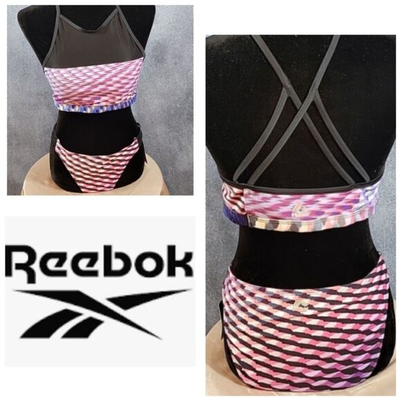 Reebok Live Life Active Watercolor 2-piece Bikini Set - Picture 15 of 15